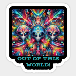 Alien Sticker